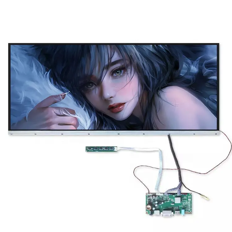 Stretched Bar LCD Display