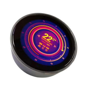 Wisecoco Custom UI 1.43 Inch Round Oled Display Smart Rotary Switch Knob Screen